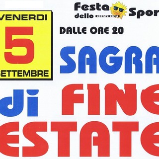 Santo Stefano al Mare: questa sera l'appuntamento con la 'Sagra di fine estate'