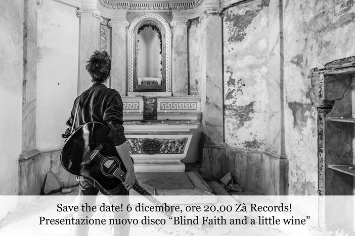 Nuovo album per il cantautore imperiese Marco 'Puglia' Puglisi. Questa sera la presentazione allo Za Records