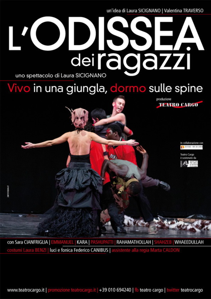 San Lorenzo al Mare: domani e domenica va in scena 'L'Odissea dei Ragazzi San Lorenzo al Mare: domani e domenica va in scena 'L'Odissea dei Ragazzi
