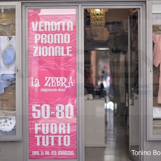 Sanremo: chiude 'La Zebra' di via Matteotti, la titolare "Un po' per la crisi ma soprattutto per una buona offerta ricevuta"