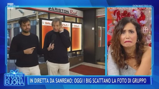 Sanremo: la trasmissione di Caterina Balivo 'scivola' sulla Sardenaira "Una pizza con un 'macello' di aglio" (Video) Sanremo: la trasmissione di Caterina Balivo 'scivola' sulla Sardenaira "Una pizza con un 'macello' di aglio" (Video)