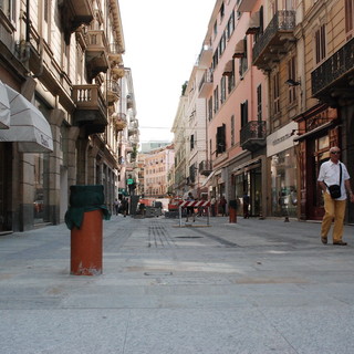 Immagine d'archivio via Matteotti Immagine d'archivio via Matteotti