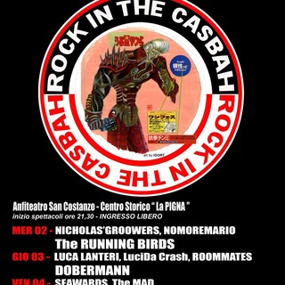 La locandina di Rock in the Casbah 2017 curata da IgorT