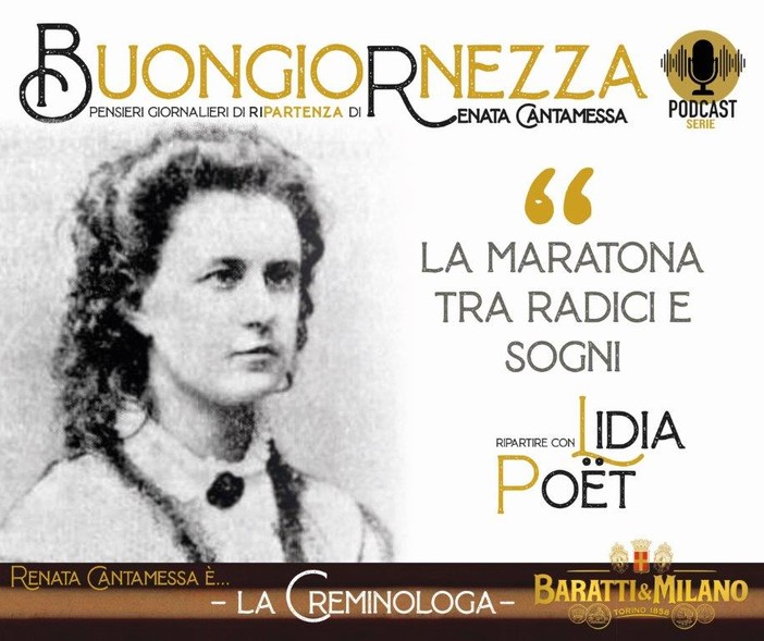 Al via la Buongiornezza con la vera storia di Lidia Poët Al via la Buongiornezza con la vera storia di Lidia Poët