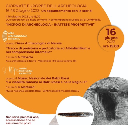 A Ventimiglia tornano le Giornate Europee dell’Archeologia A Ventimiglia tornano le Giornate Europee dell’Archeologia