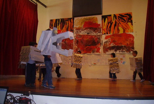 Diano Castello: gli alunni di 1a e 2a Elementare imparano a controllare la rabbia con il progetto 'Mus-e' Diano Castello: gli alunni di 1a e 2a Elementare imparano a controllare la rabbia con il progetto 'Mus-e'