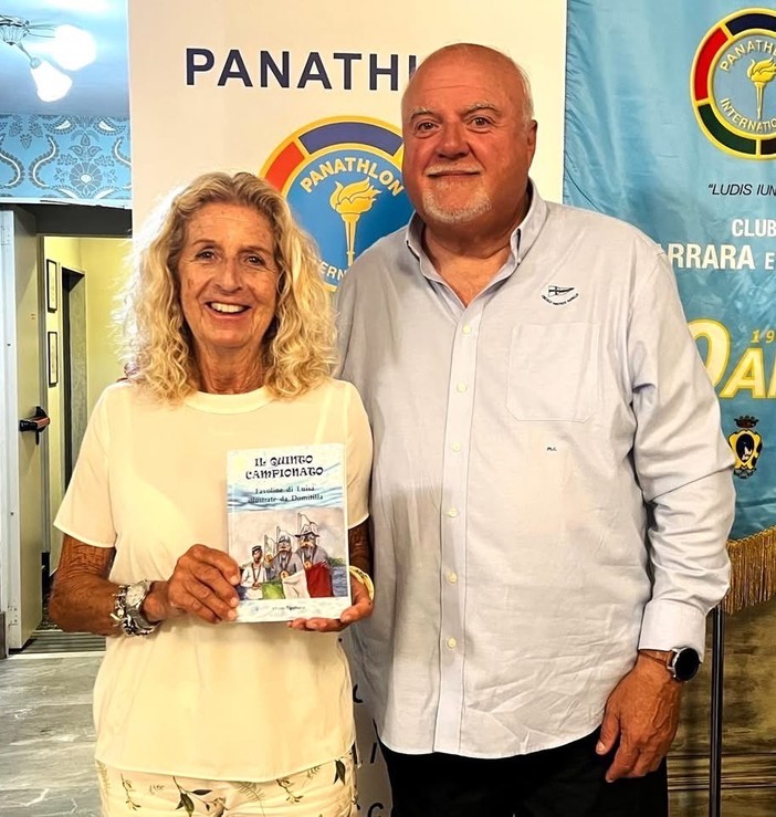 Sanremo, Luisa Franza presenta “Il Quinto Campionato” a Recco Sanremo, Luisa Franza presenta “Il Quinto Campionato” a Recco