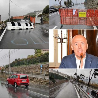 Le immagini all'incrocio tra via Duca d'Aosta e l'Aurelia