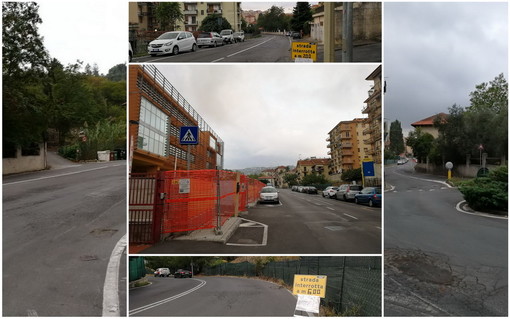 Imperia: messa in sicurezza del rio Artallo, da stamattina problemi al traffico in via Acquarone, per ora strada aperta (Foto) Imperia: messa in sicurezza del rio Artallo, da stamattina problemi al traffico in via Acquarone, per ora strada aperta (Foto)