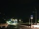 Il nuovo ponte di Bevera al buio durante la notte Il nuovo ponte di Bevera al buio durante la notte