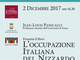 Vallecrosia: oggi pomeriggio la presentazione del libro “L'occupazione italiana del nizzardo” di Jean-Louis Panicacci Vallecrosia: oggi pomeriggio la presentazione del libro “L'occupazione italiana del nizzardo” di Jean-Louis Panicacci