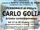 Santo Stefano al Mare: inaugurata la mostra personale del pittore Carlo Golia