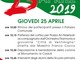 Ospedaletti: il programma delle iniziative per il 25 ed il 26 aprile, due appuntamenti per la Festa della Liberazione
