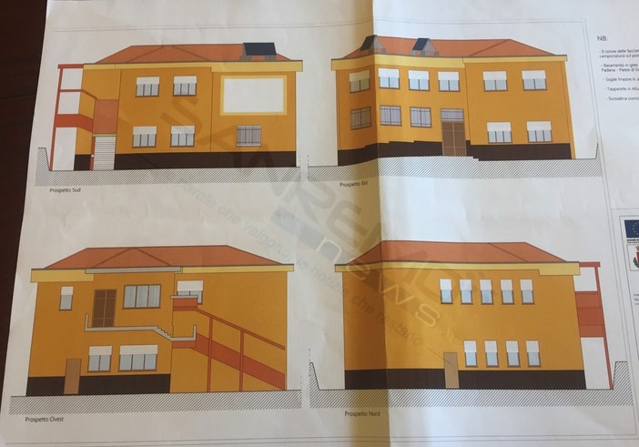 Il progetto per la scuola di San Pietro