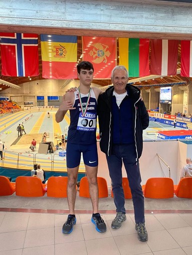 Salto triplo, secondo posto per Lorenzo Rolando dell'Atletica 2000 Bordighera ad Ancona