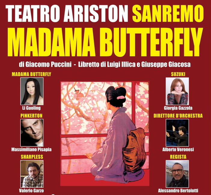 Sanremo: domani sera al teatro Ariston torna l'appuntamento con l'operetta e con 'Madama Butterfly' Sanremo: domani sera al teatro Ariston torna l'appuntamento con l'operetta e con 'Madama Butterfly'