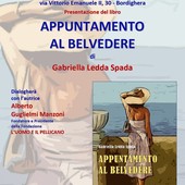Bordighera, alla Libreria AmicoLibro la presentazione di "Appuntamento al Belvedere" con Gabriella Ledda Spada e Alberto Guglielmi Manzoni