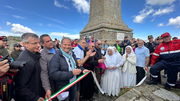 Monte Saccarello: l'assessore Lombardi celebra il &quot;meraviglioso luogo&quot; intitolato al Beato Tommaso Reggio