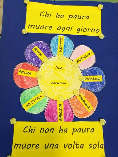 Ventimiglia: iniziative di legalità alla scuola dell'infanzia 'Cavour' nella città alta (Foto)