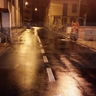 Sanremo: pioggia forte per tutta la serata, annullato il lavaggio strade in via Galileo Galilei Sanremo: pioggia forte per tutta la serata, annullato il lavaggio strade in via Galileo Galilei