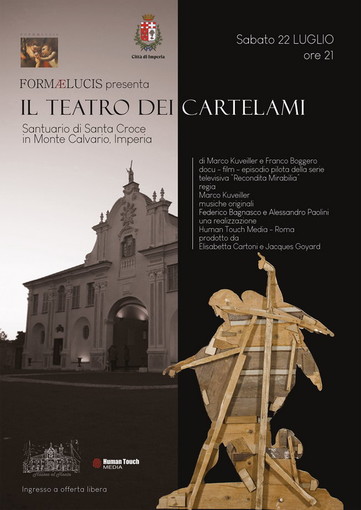 Il teatro dei cartelami al Santuario di Santa Croce in Monte Calvario di Imperia Il teatro dei cartelami al Santuario di Santa Croce in Monte Calvario di Imperia