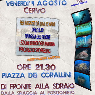 Cervo:  venerdì 4 agosto, giornata dedicata interamente ai ragazzi e alla scoperta del meraviglioso mare del borgo