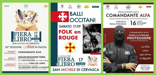 Dalla provincia di Cuneo: a Cervasca un fine settimana di festa e importanti eventi