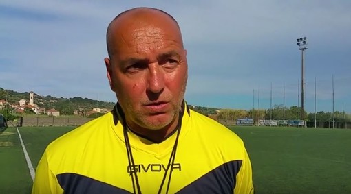 Luca Monteforte, allenatore del già salvo Ligorna ed ex tecnico dell'Albissola