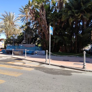 I lavori al Palazzo del Parco