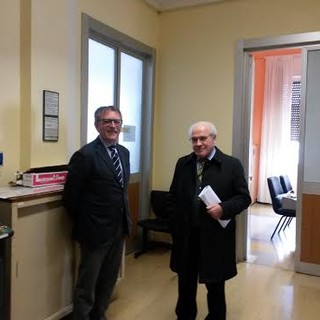 Imperia: ultimo blitz di Lomurno ieri in comune. "Solo un saluto", ma in realtà si è discusso ancora di Tradeco