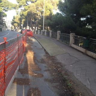 Imperia: cedimento in viale Matteotti, lavori pronti a partire. Il sindaco Scajola "Ripristiniamo la normalità  nell'arteria principale di Imperia"