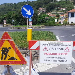 Camporosso: da domani e per una settimana i lavori di asfaltatura di via Braie Camporosso: da domani e per una settimana i lavori di asfaltatura di via Braie