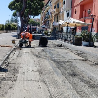 Sanremo: con strada Solaro scattano i primi lavori di asfaltatura da 2,4 milioni di euro