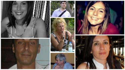 I candidati con Roberta Sala al centro