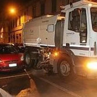 Sanremo: freddo intenso anche questa sera, sospeso il lavaggio strade in via San Francesco
