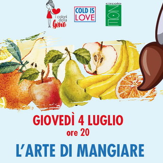 Sanremo: questa sera una conferenza sul tema 'L'Arte di mangiare' con Mauro Cirillo al circolo 'Zoè'