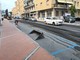 Imperia: rifacimento dell'asfalto in viale Matteotti, traffico e code in ambo le direzioni di marcia (Foto)