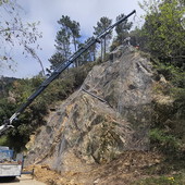Sanremo: da lunedì la strada per San Romolo apre due 'finestre', i lavori proseguono rapidamente (Foto) Sanremo: da lunedì la strada per San Romolo apre due 'finestre', i lavori proseguono rapidamente (Foto)
