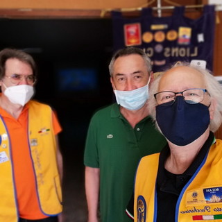 Stand del Lions Club Sanremo Host per il primo 'Lions Day Europa 2021' (foto)