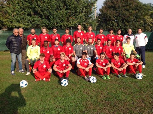 Il Lumignacco Calcio, avversario dell'Imperia nella semifinale dei playoff nazionali di Eccellenza (foto tratta dalla Pagina Facebook Ufficiale della società)