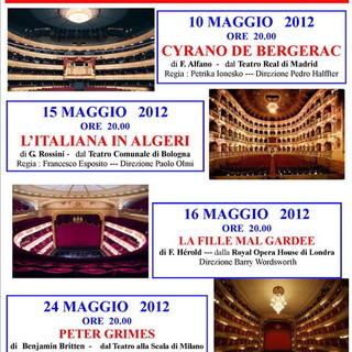 Sanremo: anche quest'anno al cinema Centrale la proiezione in HD di opere e balletti 'Live' Sanremo: anche quest'anno al cinema Centrale la proiezione in HD di opere e balletti 'Live'