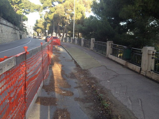 Imperia: cedimento in viale Matteotti, lavori pronti a partire. Il sindaco Scajola "Ripristiniamo la normalità  nell'arteria principale di Imperia"