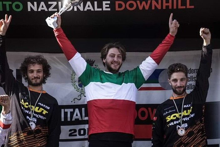 Il giovane atleta sanremese Loris Revelli si è laureato campione italiano di Downhill a Modena