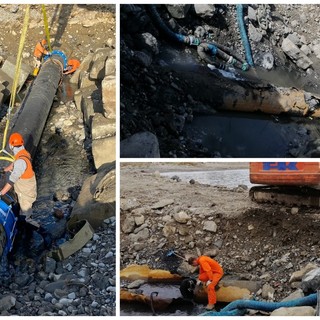 Imperia: terminati i lavori sullo scarico a mare e da mercoledì riattivato il depuratore, Scajola “Una buona notizia per la città, opera attesa da troppi anni”