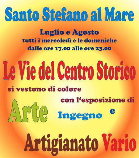 Santo Stefano al Mare: con il Civ 'Planum focus' torna l'appuntamento con 'Arte&amp;Party'