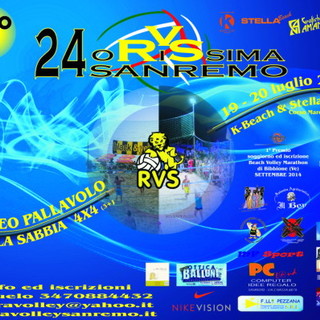Sanremo: aperte le iscrizioni alla 6a edizione della '24orissima' di pallavolo 4 Vs 4'