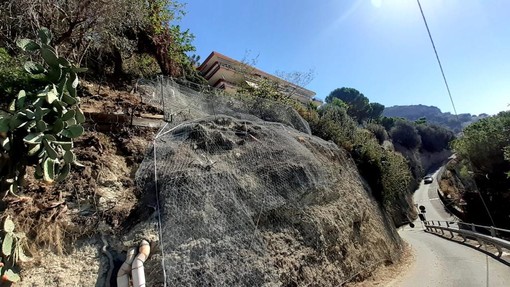 I lavori in via Bandette I lavori in via Bandette