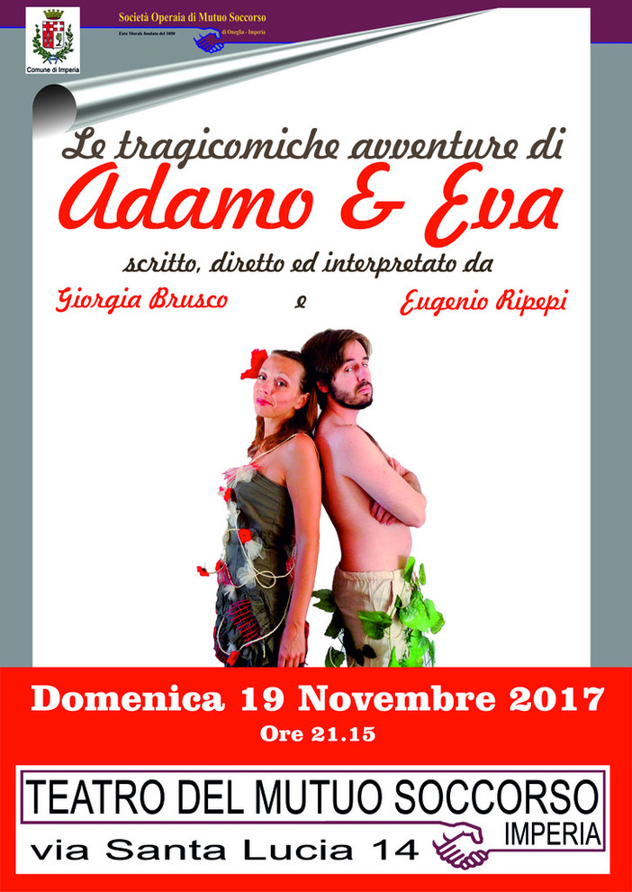 Imperia: riprende l'attività della Società Operaia di Mutuo Soccorso con la rassegna “Incontri al Teatro del Mutuo Soccorso”