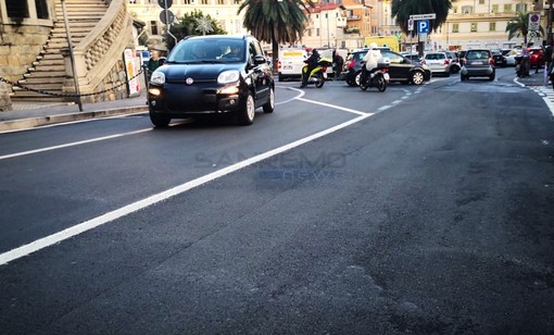 Le nuove linee di via Martiri Le nuove linee di via Martiri