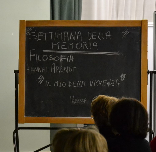 Sanremo: lunedì scorso in Comune la lezione dell'Unitre dedicata alla 'Giornata della Memoria' Sanremo: lunedì scorso in Comune la lezione dell'Unitre dedicata alla 'Giornata della Memoria'